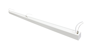 Aeralux Spinel Tunable 8ft 100-Watts 3000K CCT Silver Linear Architectural Light