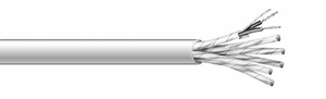 Alpha Wire M243143 20 AWG 3 Pair 300V Foil PPVC Insulation Manhattan Electrical Plenum Cable