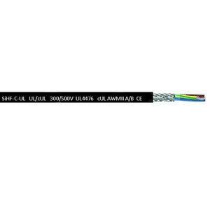 20 AWG 10 Cores SiHF-C-UL Shielded TC Braid High And Low Temperature Silicone Cable 6512010