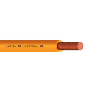 2.5mm² 1C 37 Stranded BC Unshielded Electric And Hybrid Vehicle XLE200 Al Foil Polyester Tape TC Braid 150C 600V Battery Cable