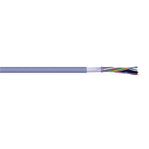 22 AWG 12 Cores SUPERFLEX Bare Copper Medium-Duty PVC Robotic Cable 2102212