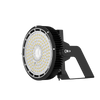 Aeralux Jasper 480-Watts 5000k CCT Black 45˚ Beam Angle 120V-277V Outdoor Stadium Light