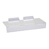 Styrene Utility Shelf For Slatwall Econoco JM4SL/ST (Pack of 100)