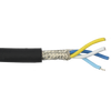 Belden 1192A G8M1000 24 AWG 4 Conductor tinned copper braid shield PVC jacket Yellow Matte Low-Impedance Cable