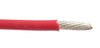 M22759/11-24-2 24 AWG Red Silver Plated Copper Conductor Extruded PTFE Cable