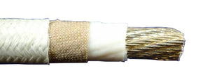 M22759/1-4-2 4 AWG Red Silver Plated Copper Conductor PTFE Glass Tape Cable