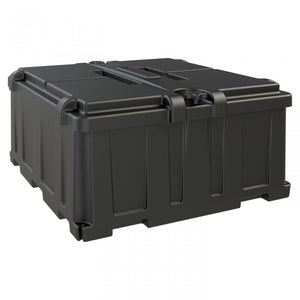 Dual 8D Battery Box and 2 Fastening Knobs Commercial Battery Boxes NOCO HM485 (Pack of 4)