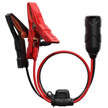 16 AWG 12 Volt Plug with Battery Clamps 20 Amp Micro Blade NOCO GC017 (Pack of 55)