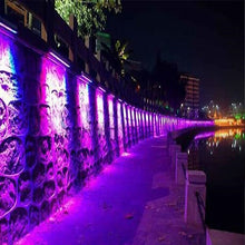 RGB/DMX LED Wall Washers 45W 40K 96-256VAC 15, 45, 60 degrees