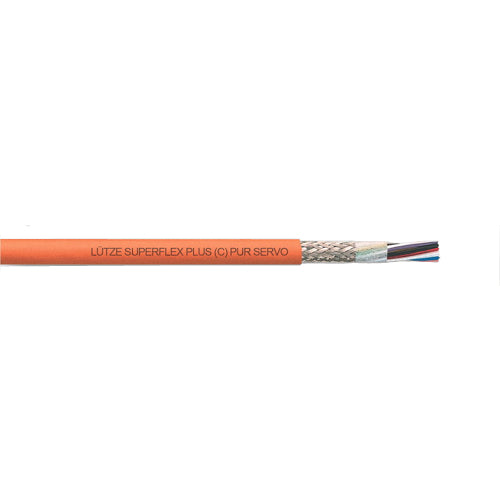 111495 LÜTZE SUPERFLEX® PLUS (C) PUR Feedback (4×1.0+4×2×0.14+(4×0.14)) UL 300V Cable Shielded