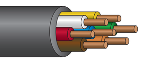 18/3 SPRINKLER CONTROL CABLE COPPER 600V