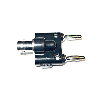 BNC Female Adapter Dual Banana Plug BU-00260