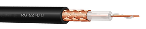 Alpha Wire RG 62A/U 93 Impedance Braid Shield PVC Jacket Coaxial Cable