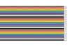 3520 Ribbon Cable - 22 AWG - 7/30 Stranding - 300/1000 Volts - 20 Elements