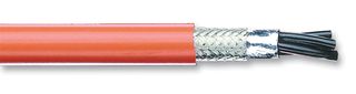 Alpha Wire SF61112CY 12 AWG 4 Conductor Foil/Braid 600V PVC Industrial Series SF Flex Servo Control Cable