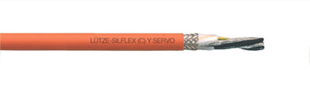 116416 LÜTZE SILFLEX® M (C) PVC SERVO 0.6/1 kV Motor/energy Supply Cable (4G2.5+(2×1.5)) UL Shielded