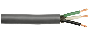 Alpha Wire 1943/3F 14/3 14 AWG 3 Conductor 300V Foil PVC Insulation Cordsets Manhattan Electrical Cable