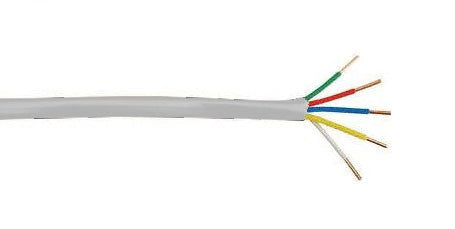 18 AWG 3 Conductor Plenum Thermostat PVC Insulation Signal System Cable