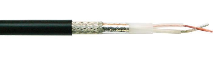 Alpha Wire Multi Conductor Twinax Braid Shield PVC Jacket Coaxial Cable