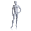 Male Mannequin - Oval Head, Left Hand on Hip, Right Leg Forward Econoco UBM-4