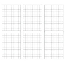 Portable Grid Panels Econoco W2X6 (Pack of 3)