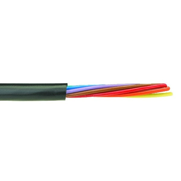 Alpha Wire 35122 22 AWG 2 Pair SupraShield Premium Foil Braid 300V Xtra Guard 3 Direct Burial Cable