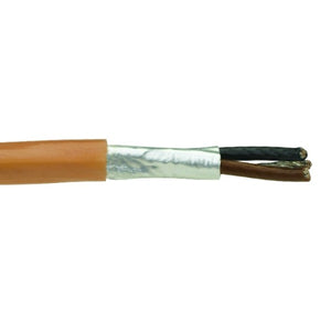 Alpha Wire 55116 24 AWG 6 Conductor SupraShield Premium Foil Braid 300V Xtra Guard 5 Extreme Temperature Cable