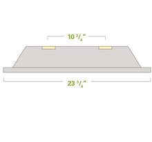 LED Recessed Lay-In Troffer 20W 2 - 2ft. boards 120-277VAC Custom MRK Plus Kits Lumens