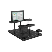 Modular Multi Level Display Riser Kits - Small Unit in High Gloss Black Finish Econoco ZNKIT1GB