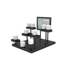 Modular Multi Level Display Riser Kits - Small Unit in High Gloss Black Finish Econoco ZNKIT1GB