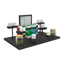 Modular Multi Level Display Riser Kits - Large Unit In High Gloss Black Finish Econoco ZNKIT2GB