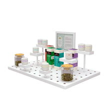 Modular Multi-Level Display Riser Kits - Large Unit In High Gloss White Finish Econoco ZNKIT2GW